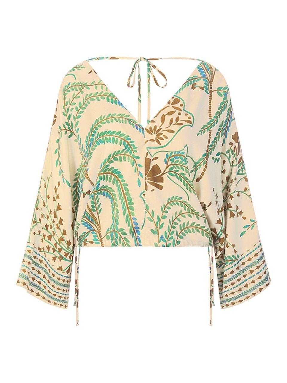 Riani - Blouse met 3/4 vleermuismouwen