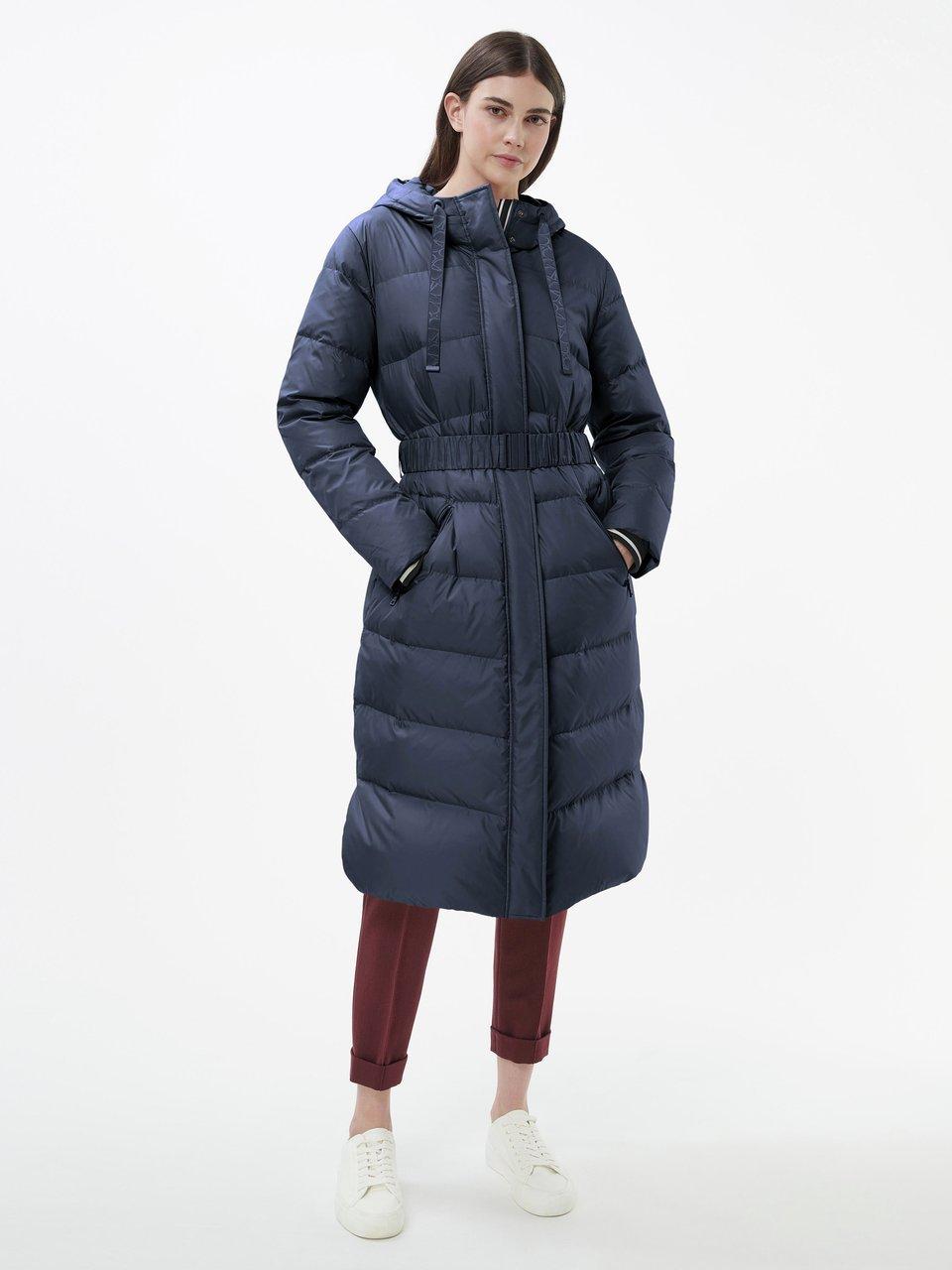 Peter Hahn Basler Mantel Blau BASLER Langer Daunen-Steppmantel