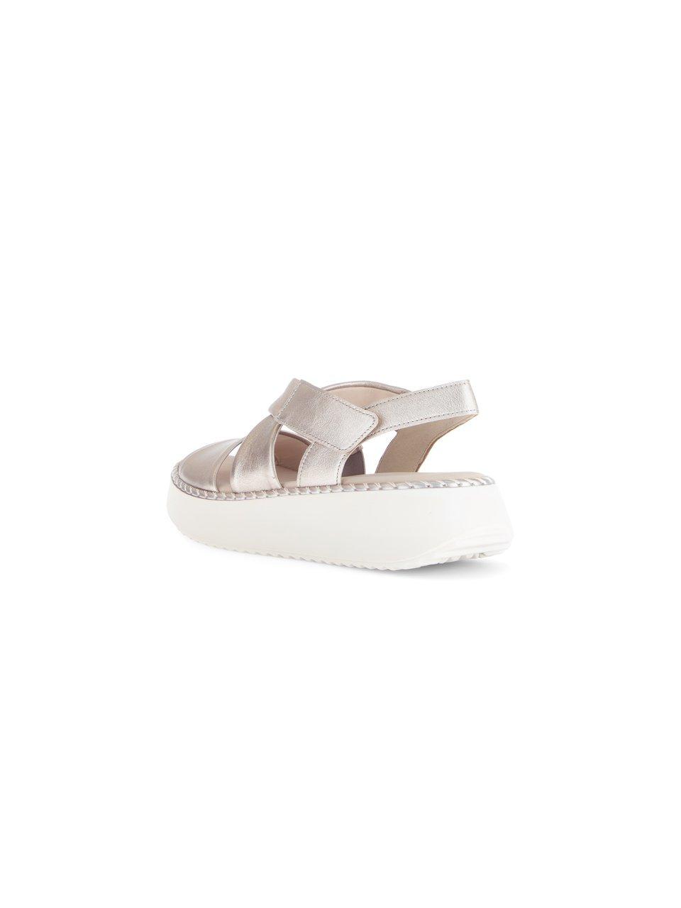 Plateau-Sandale Gabor gold