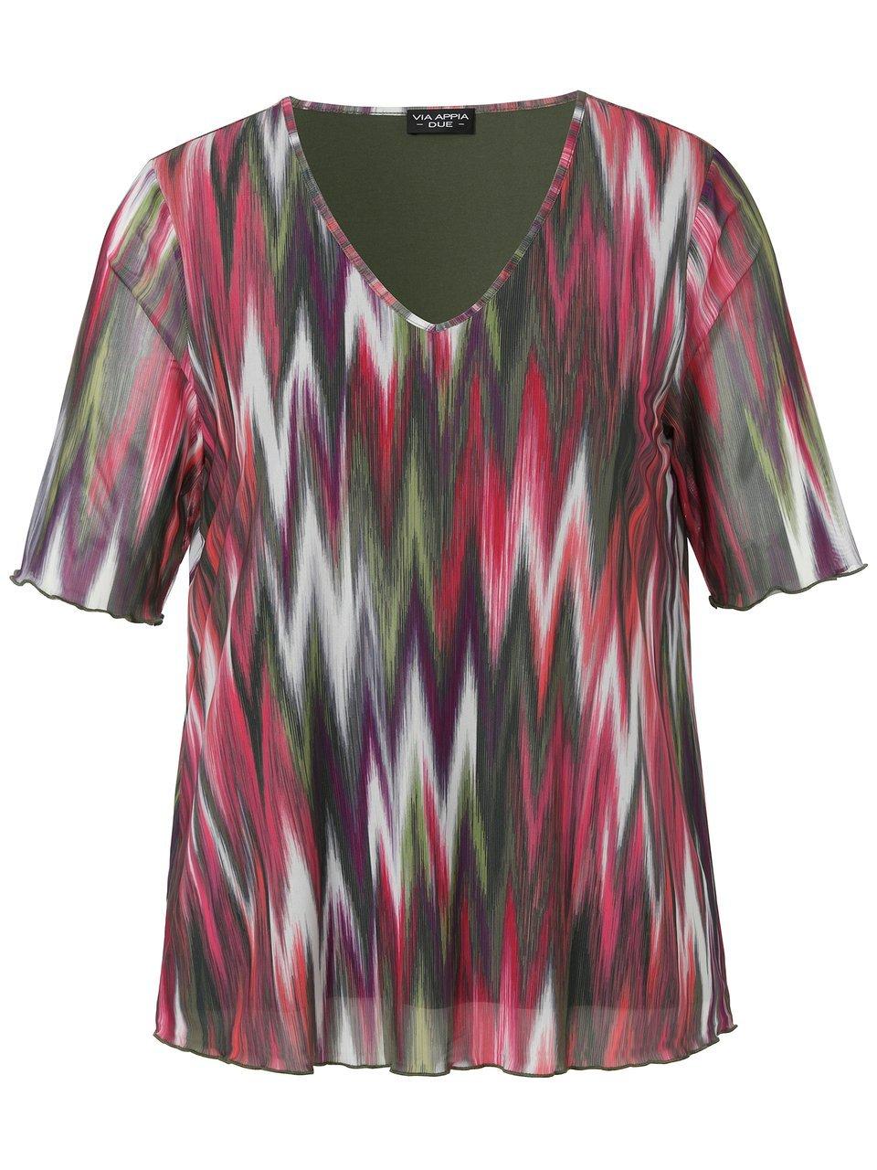 Via Appia Due - Shirt mit V-Ausschnitt