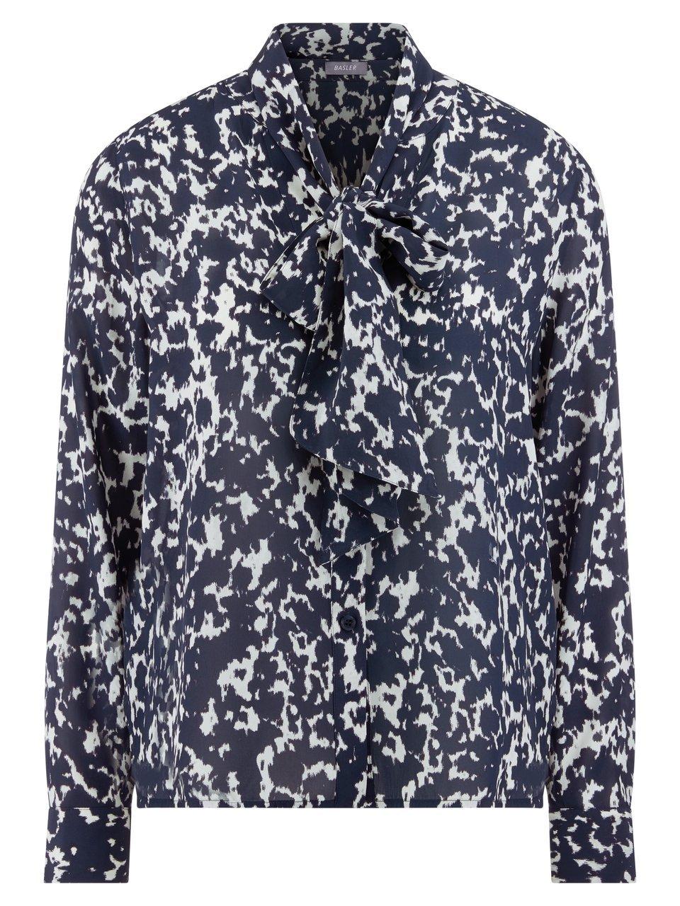 Schluppen-Bluse BASLER blau günstig online kaufen