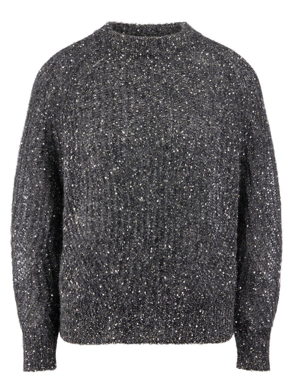 Strickpullover BASLER grau günstig online kaufen