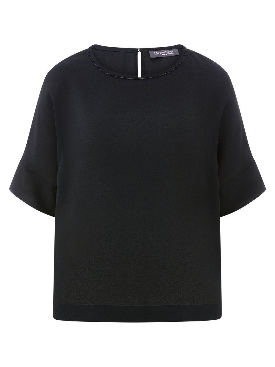 Blusen-Shirt Fadenmeister Berlin schwarz günstig online kaufen
