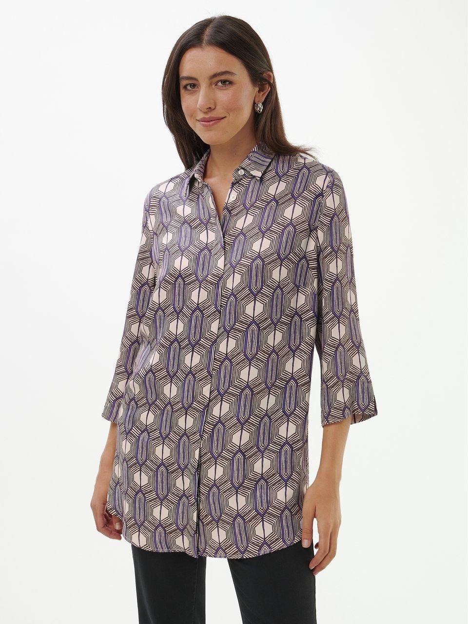 Emilia Lay - Lange blouse met 3/4-mouwen