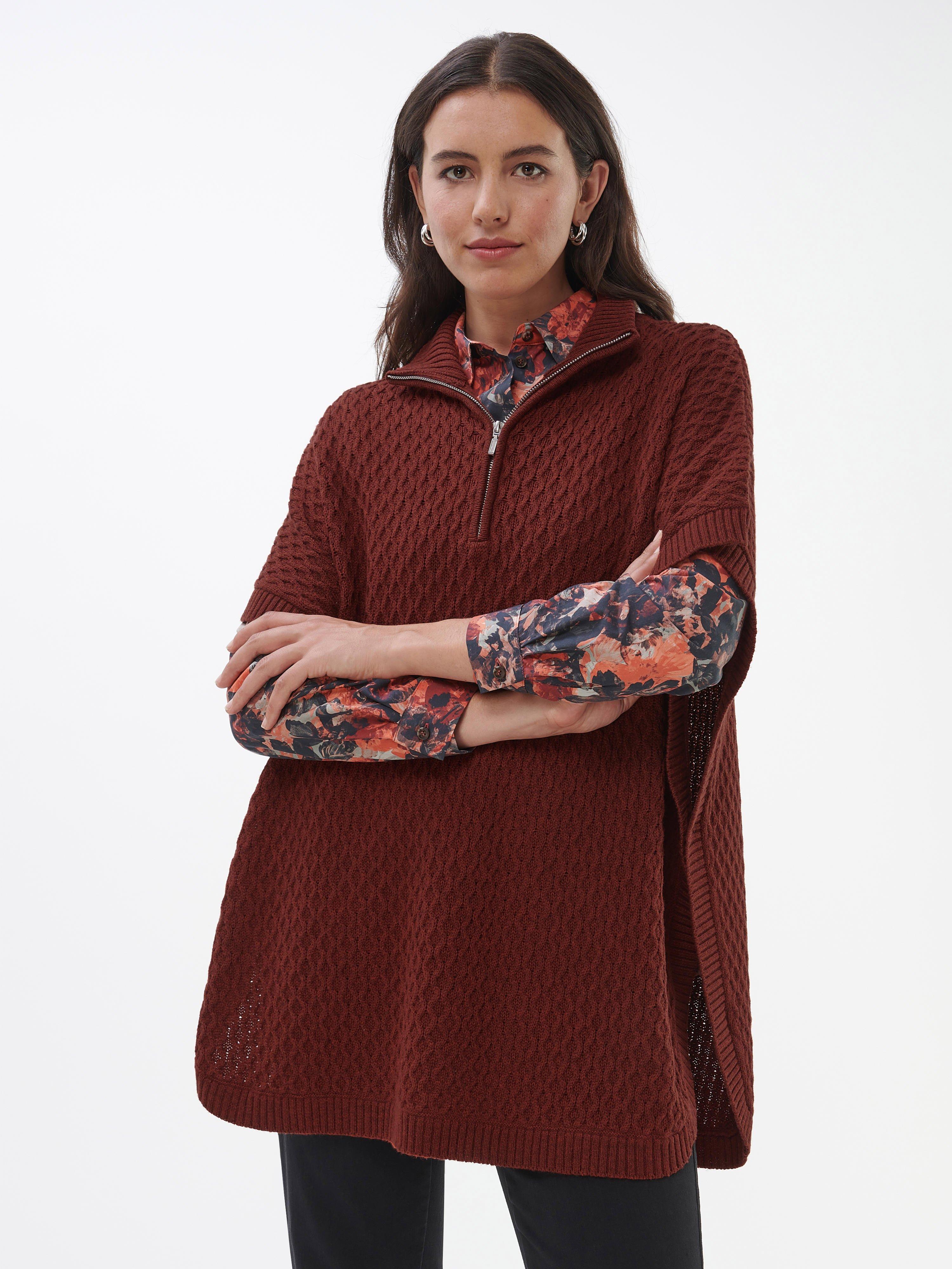 Anna Aura - Gebreide poncho