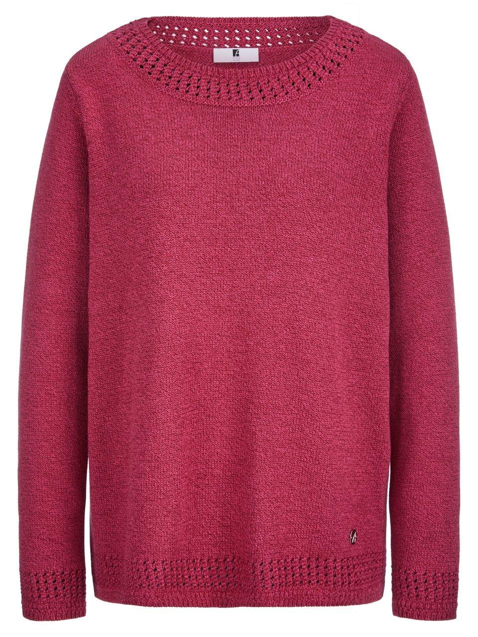 Rundhals-Pullover Anna Aura rot günstig online kaufen