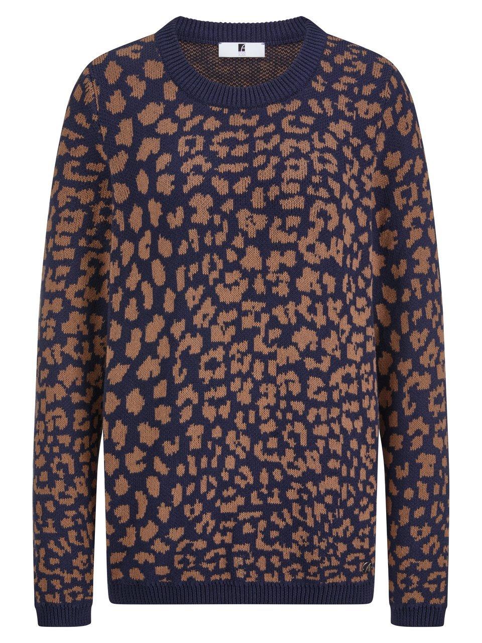 Rundhals-Pullover Anna Aura blau günstig online kaufen