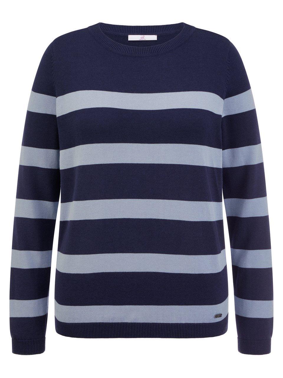 Rundhals-Pullover Emilia Lay blau günstig online kaufen