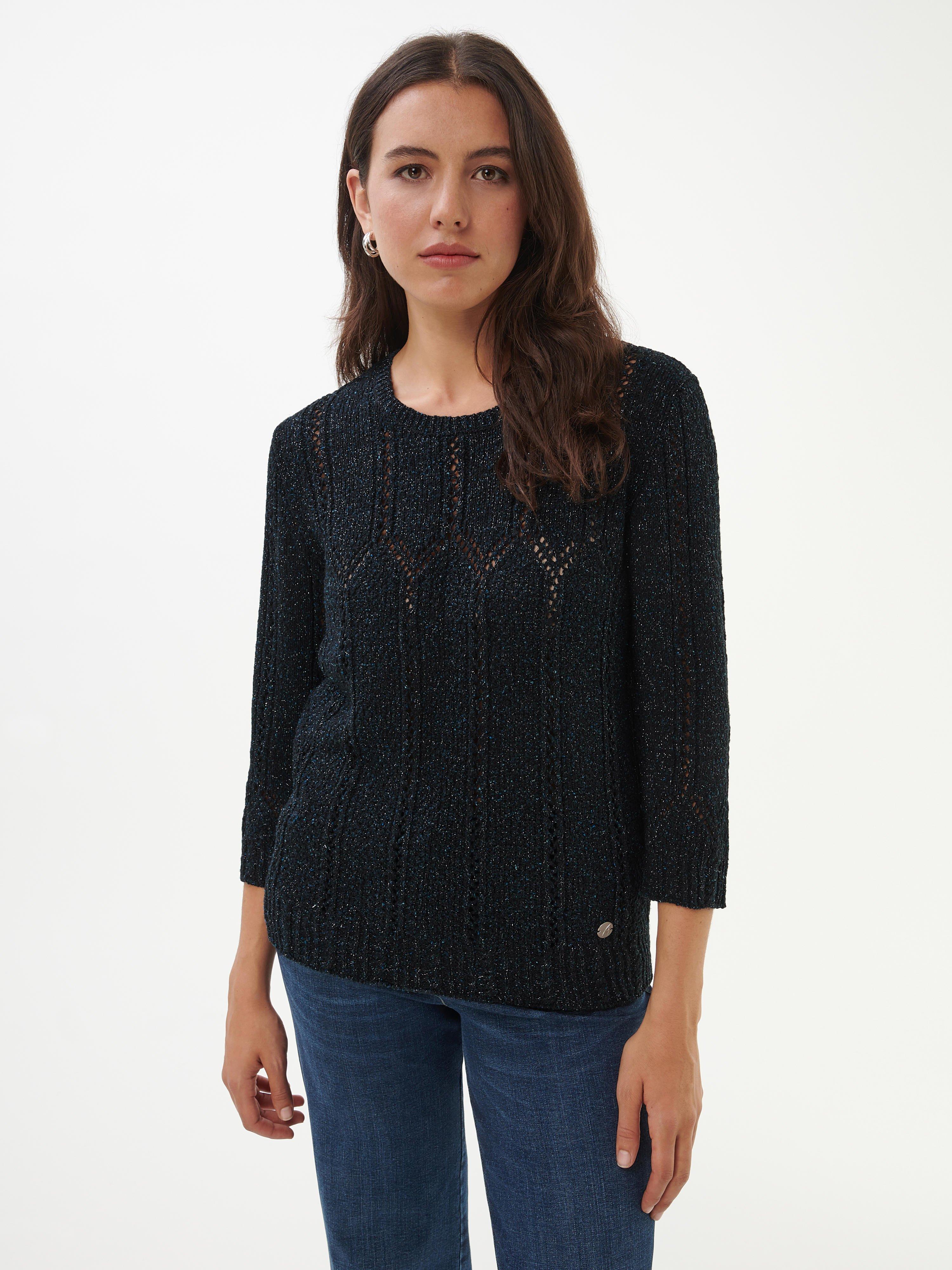 Emilia Lay - Rundhals-Pullover mit ­3/4-Arm