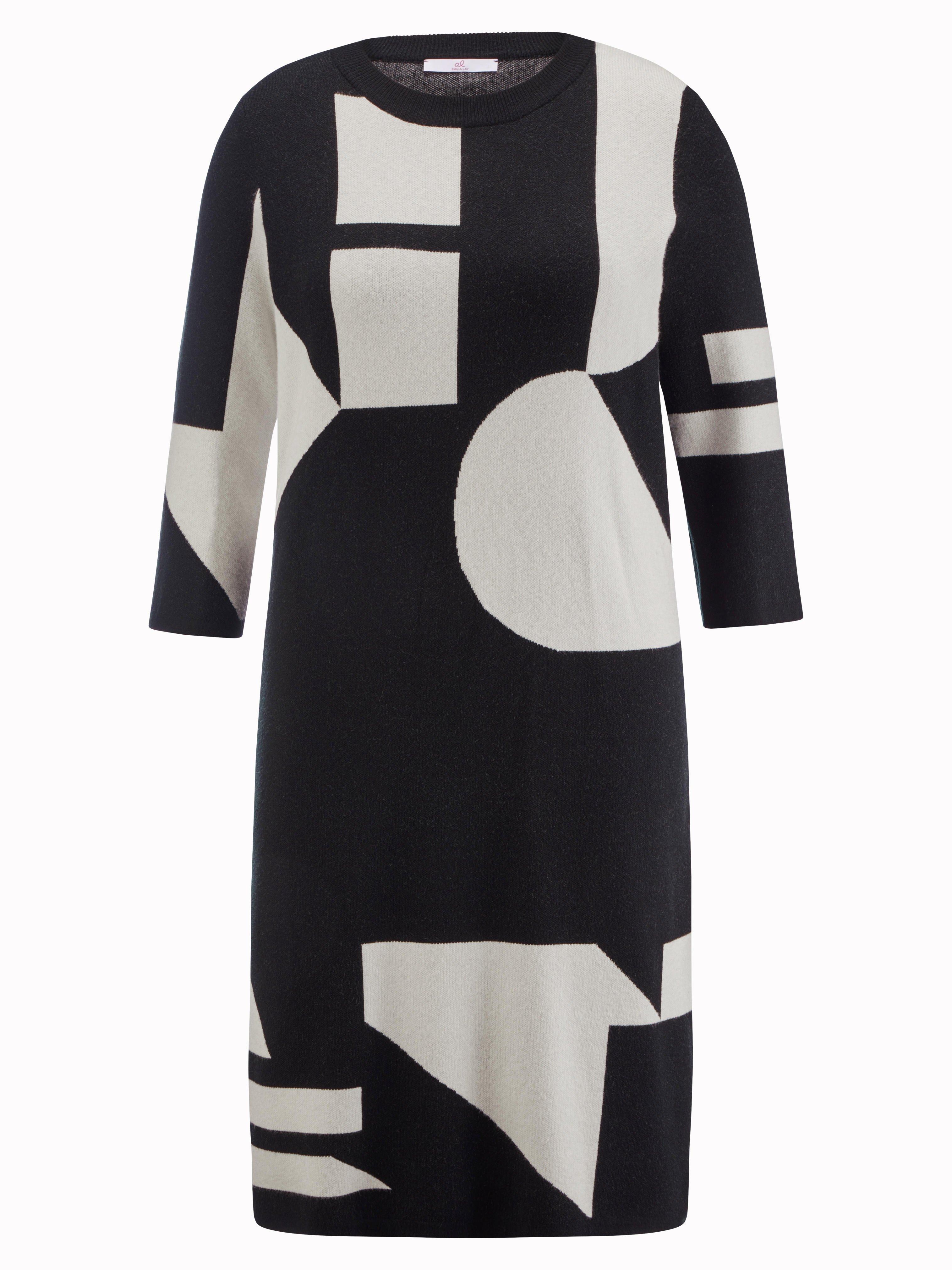 Emilia Lay Tricotjurk Van  zwart