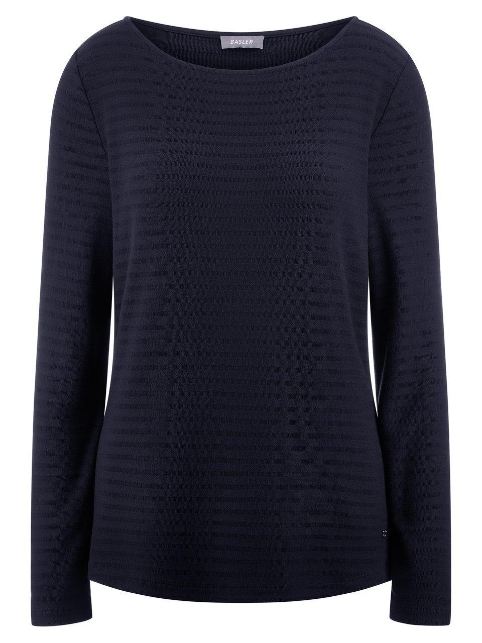 Jersey-Shirt BASLER blau günstig online kaufen
