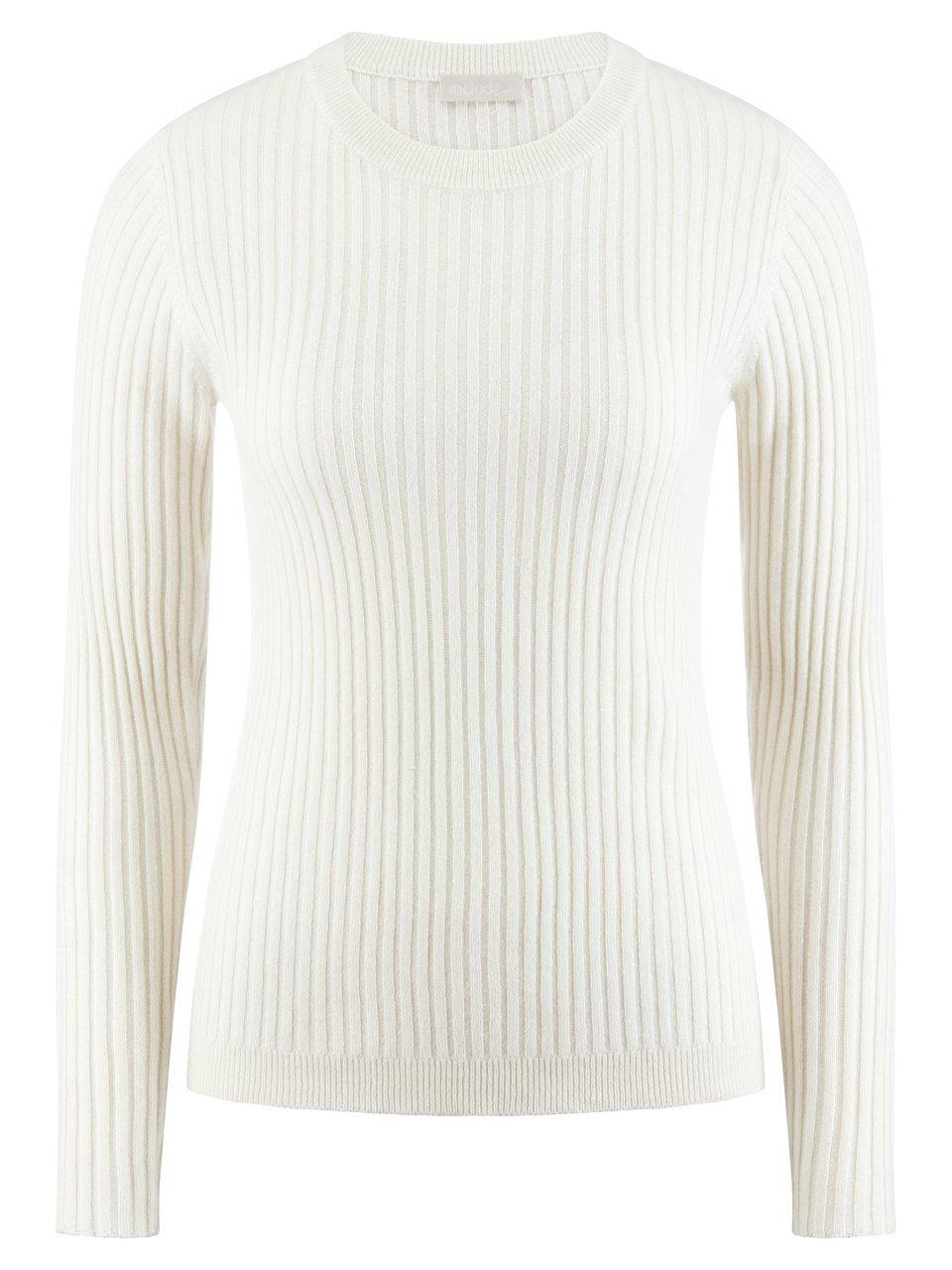 Rundhals-Pullover include weiss günstig online kaufen