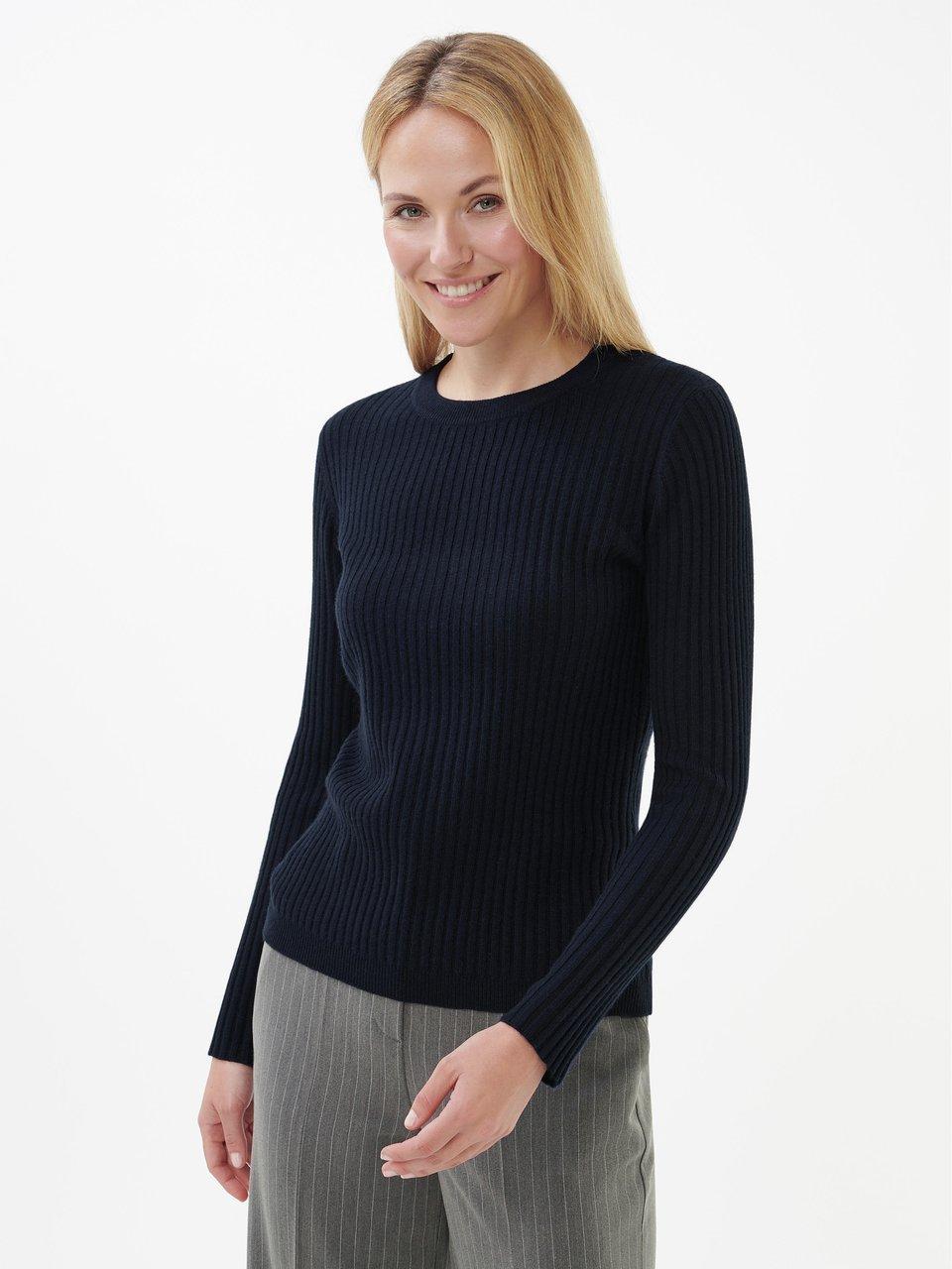 Peter Hahn - Rundhals-Pullover mit Kaschmir
