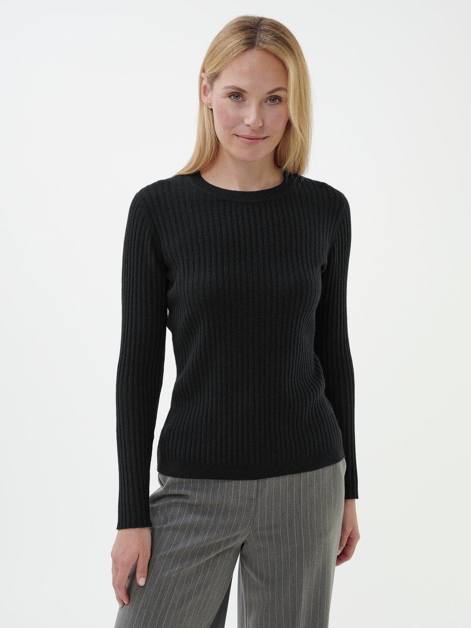 Peter Hahn - Rundhals-Pullover mit Kaschmir