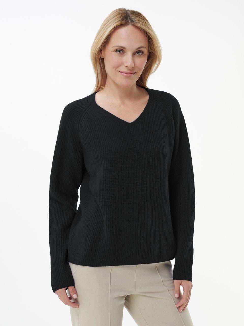 Peter Hahn - V-Pullover aus 100% Kaschmir