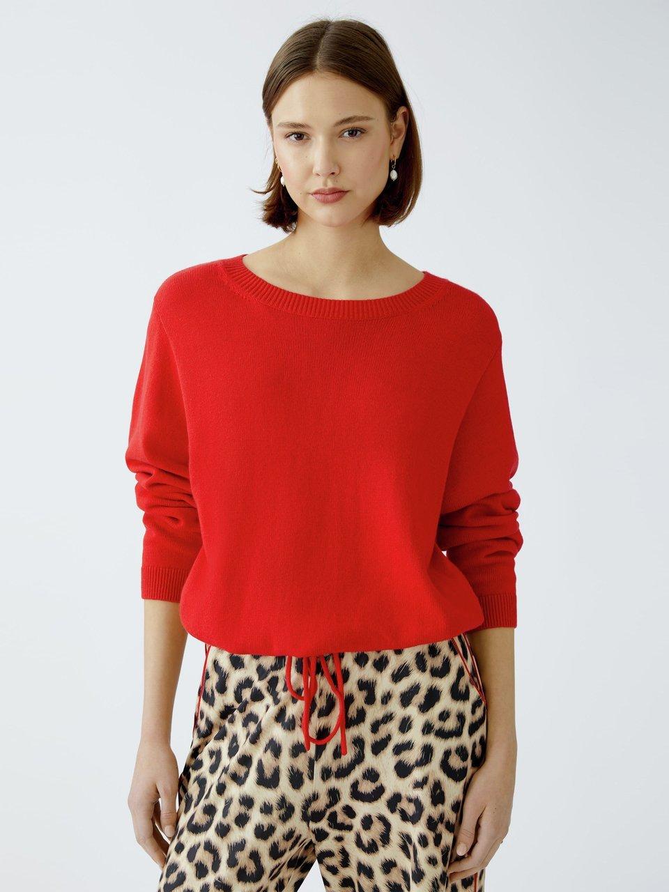 oui - Rundhals-Pullover