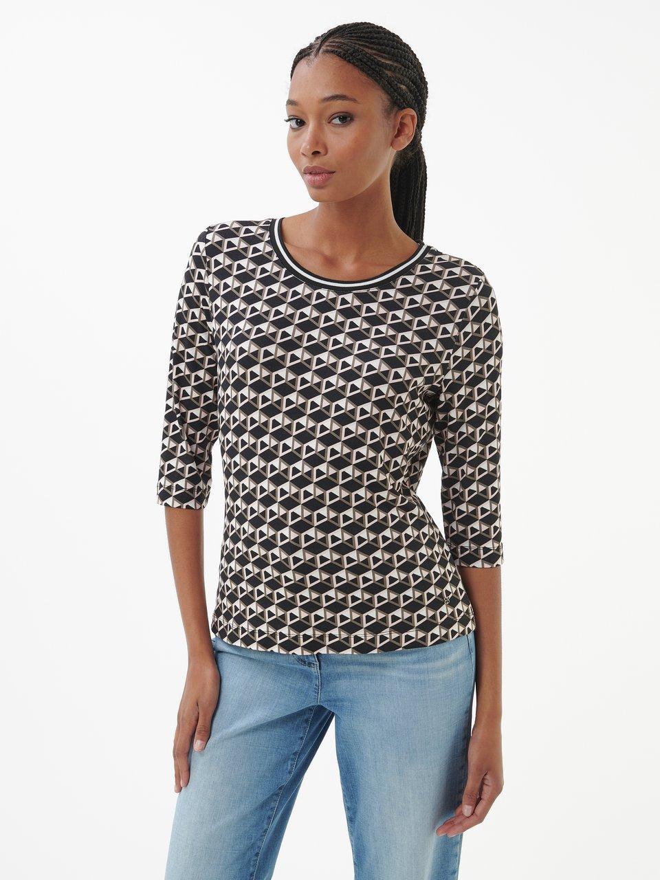 BASLER - Rundhals-Shirt mit 3/4-Arm