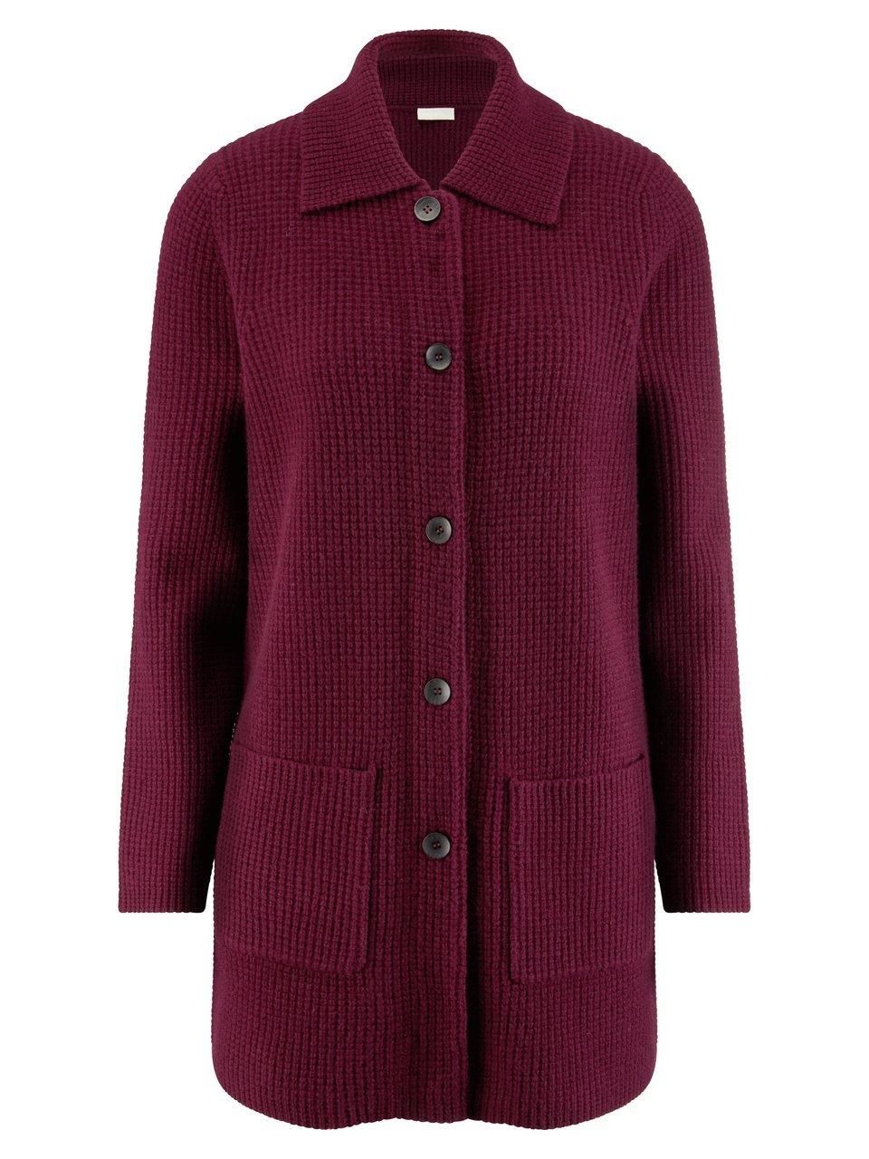 Long-Strickjacke include lila günstig online kaufen