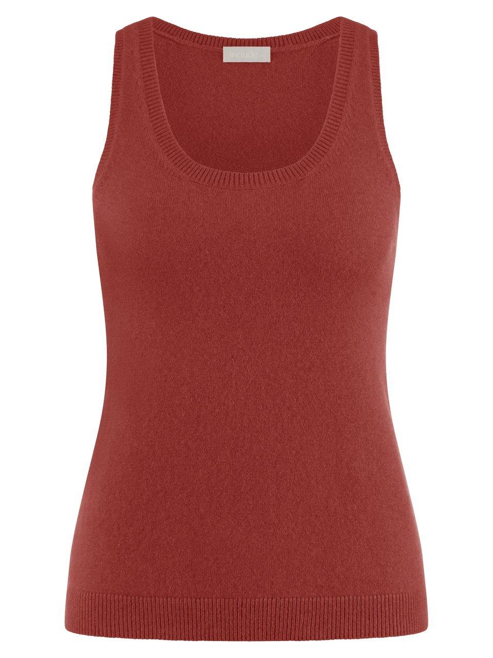 Thumbnail - include - Stricktop, orange, Gr. 38 / S - Kaschmir
