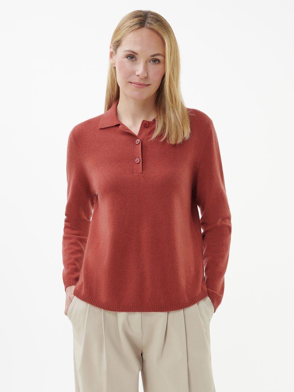 include - Polo-Pullover aus 100% Kaschmir