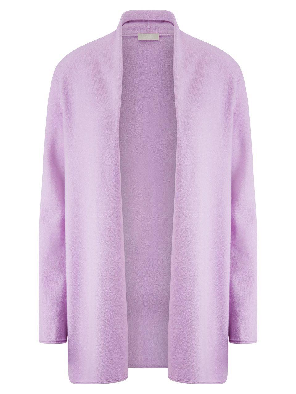 Strickjacke aus Schurwolle und Kaschmir include lila günstig online kaufen