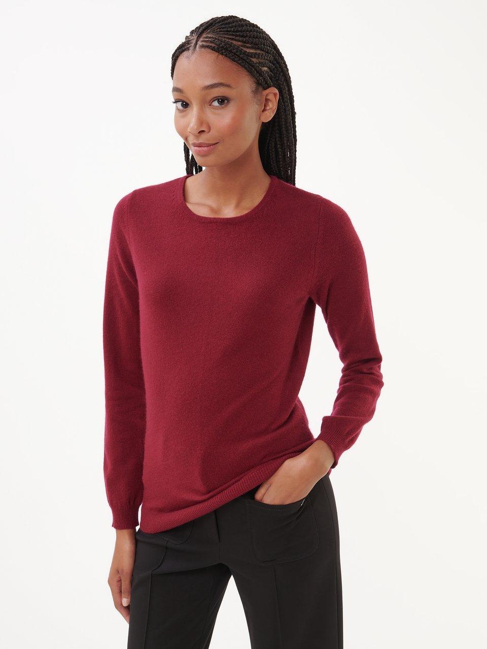 Peter Hahn Cashmere - Rundhals-Pullover aus 100% Premium-Kaschmir