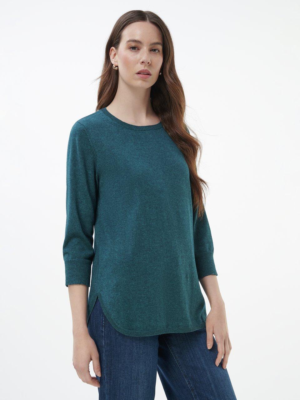 Peter Hahn Seide/Kaschmir - Rundhals-Pullover aus Seide und Kaschmir