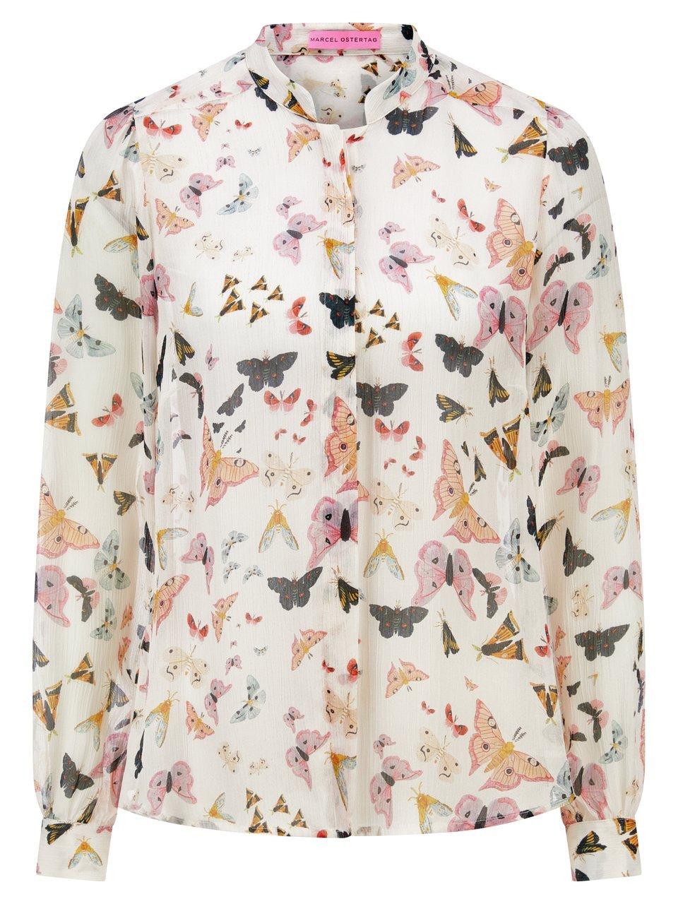 Bluse Marcel Ostertag beige günstig online kaufen