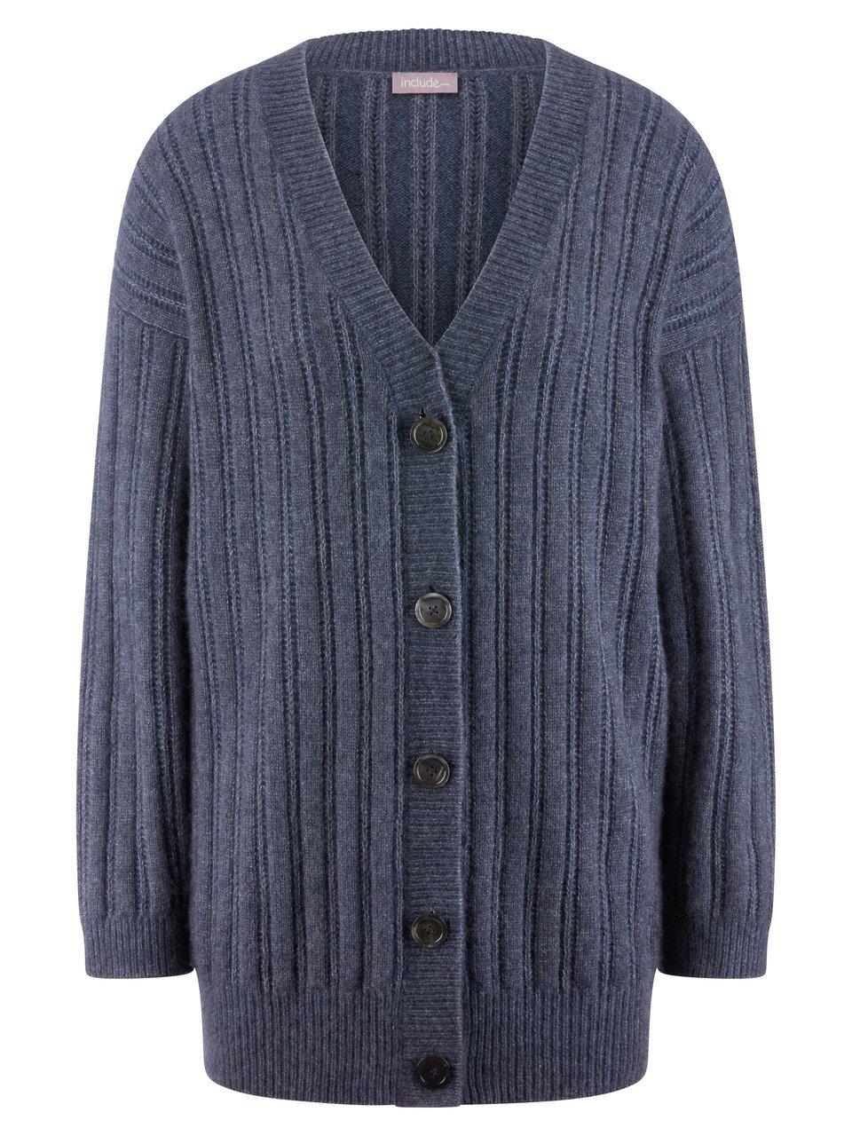 Strickjacke include blau günstig online kaufen