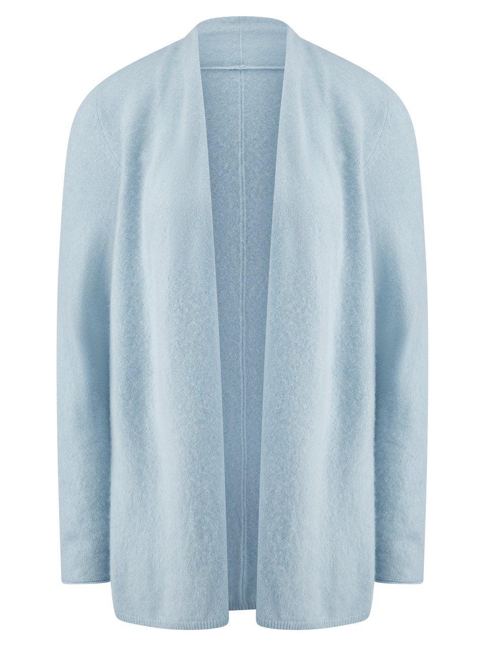 Long-Strickjacke include blau günstig online kaufen