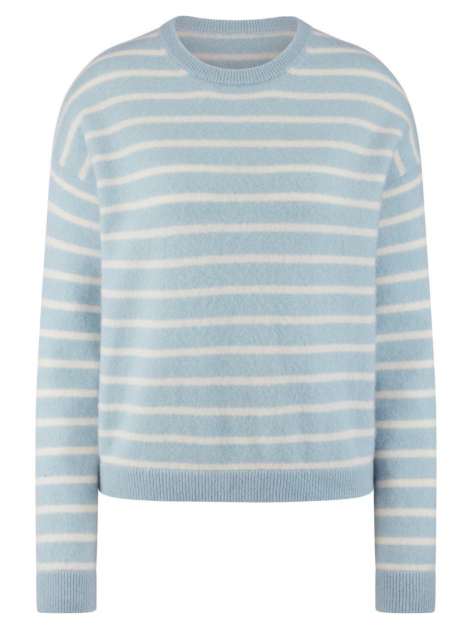 Rundhals-Pullover include blau günstig online kaufen