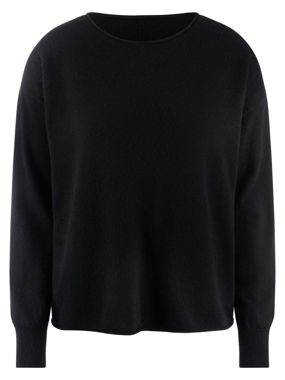 Pullover U-Boot-Ausschnitt include schwarz günstig online kaufen