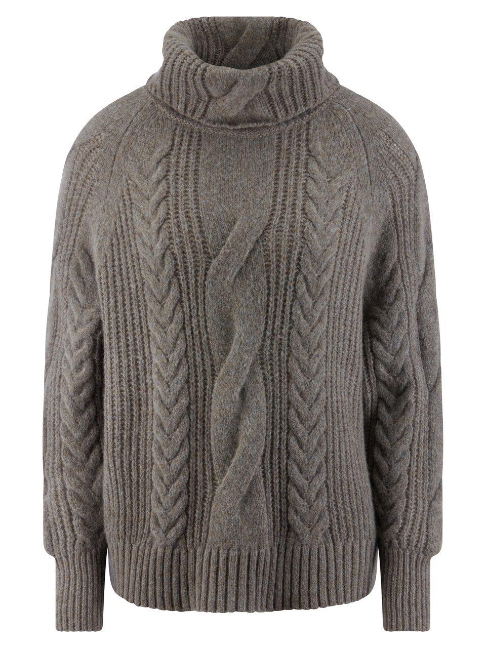 Rollkragen-Pullover include beige günstig online kaufen