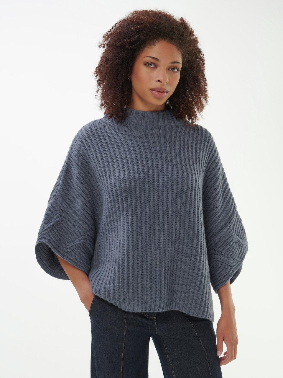 include - Pullover mit 3/4-Arm aus Schurwolle und Kaschmir