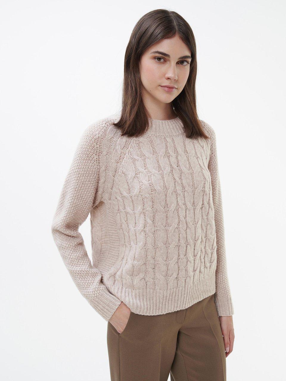 Peter Hahn - Rundhals-Pullover mit Kaschmir