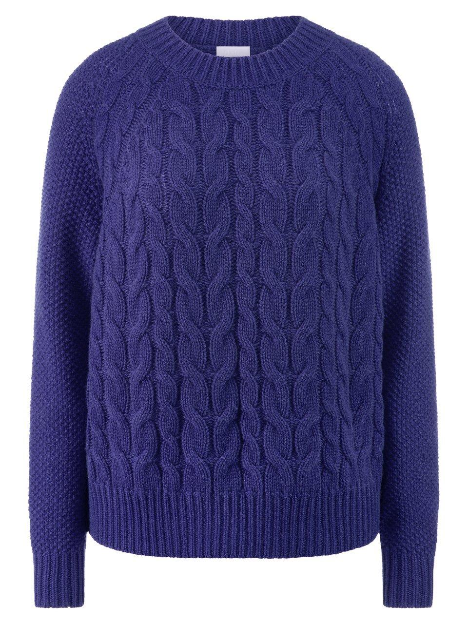 Rundhals-Pullover include lila günstig online kaufen
