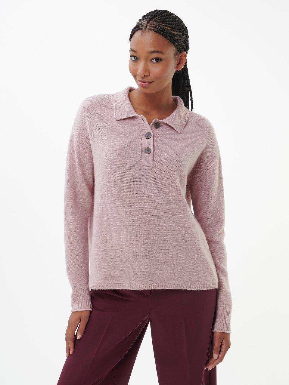 Peter Hahn - Polo-Pullover mit Kaschmir