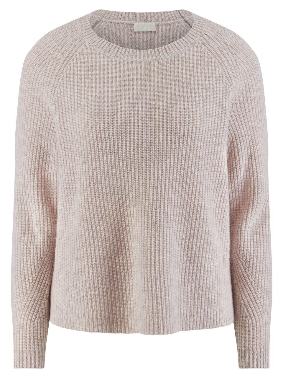 Rundhals-Pullover include beige günstig online kaufen