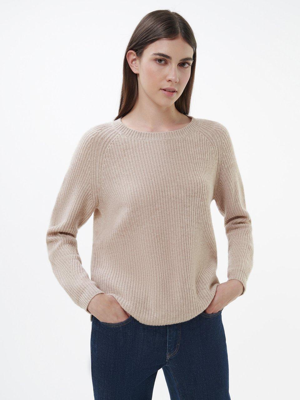 Peter Hahn - Rundhals-Pullover mit Kaschmir