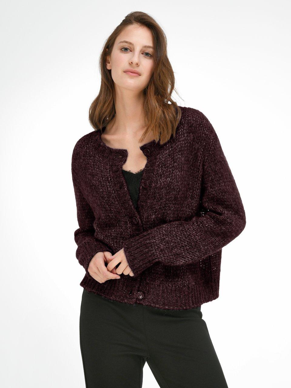 Peter Hahn - Strickjacke mit überschnittener Schulter