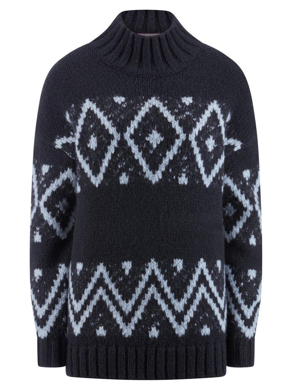 Pullover Stehkragen include schwarz günstig online kaufen