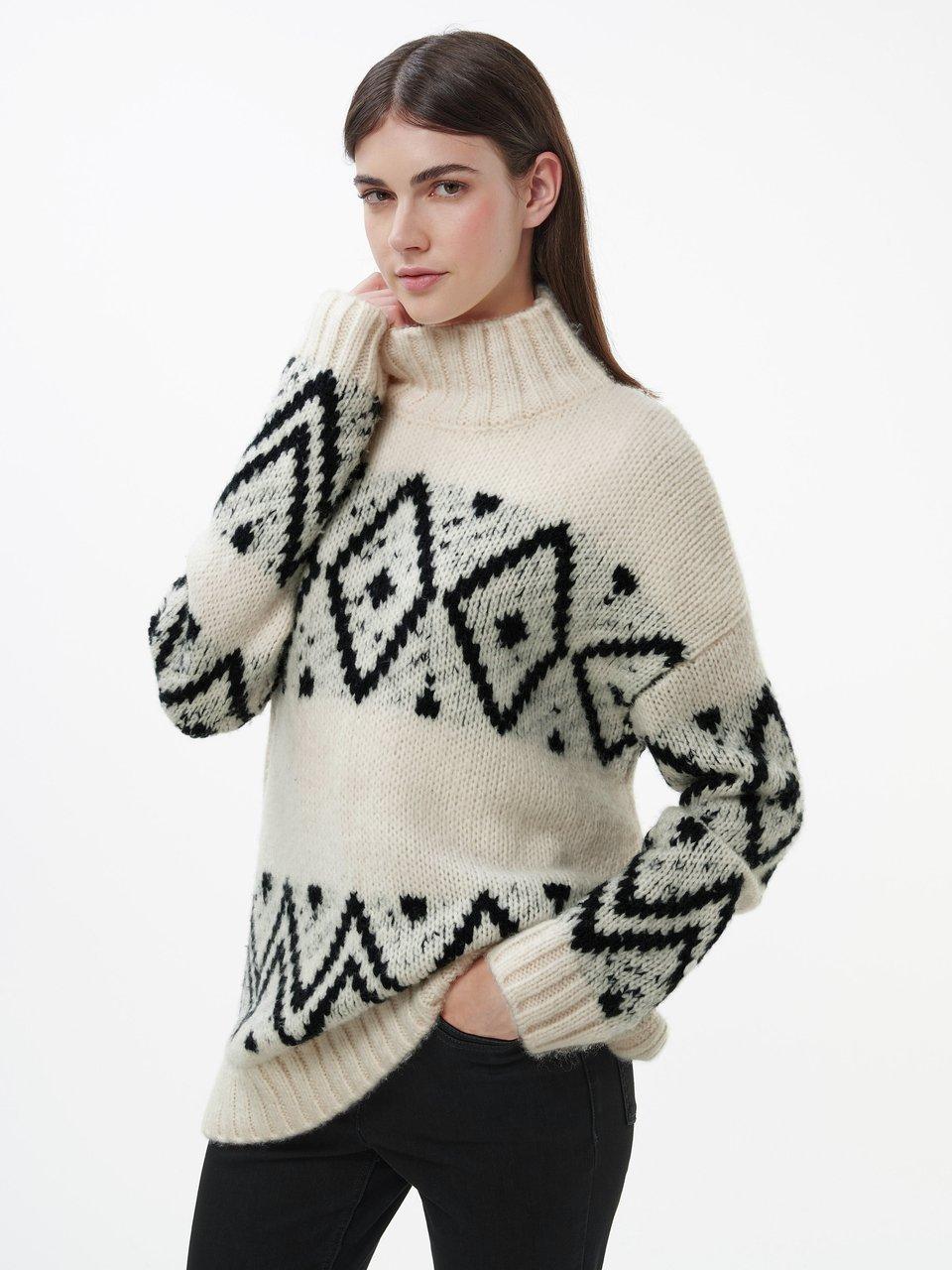 include - Pullover mit Stehkragen mit Kaschmir