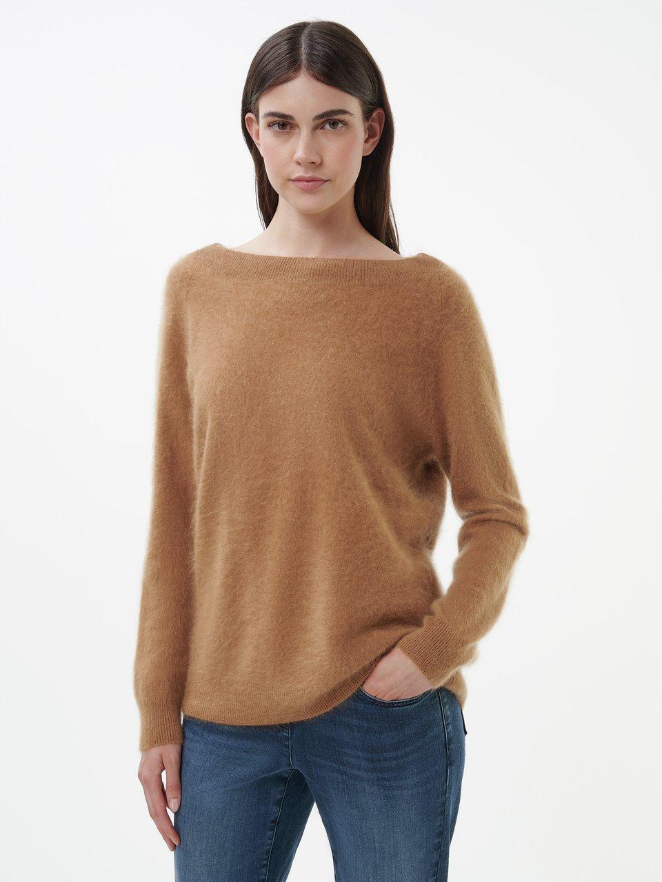 Peter Hahn - Pullover mit U-Boot-Ausschnitt aus 100% Kaschmir