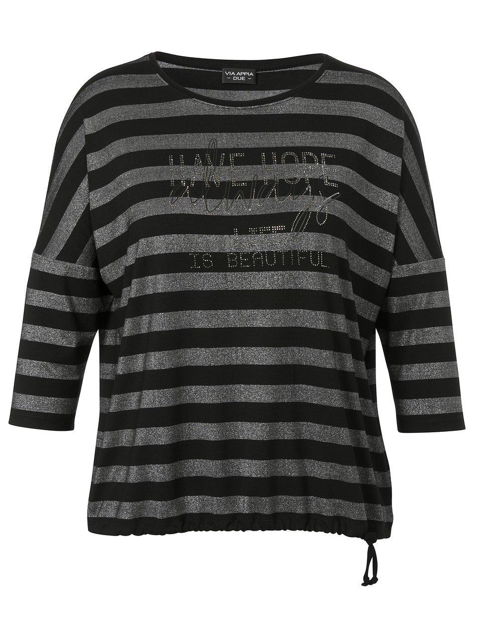 Via Appia Due - Streifen-Shirt