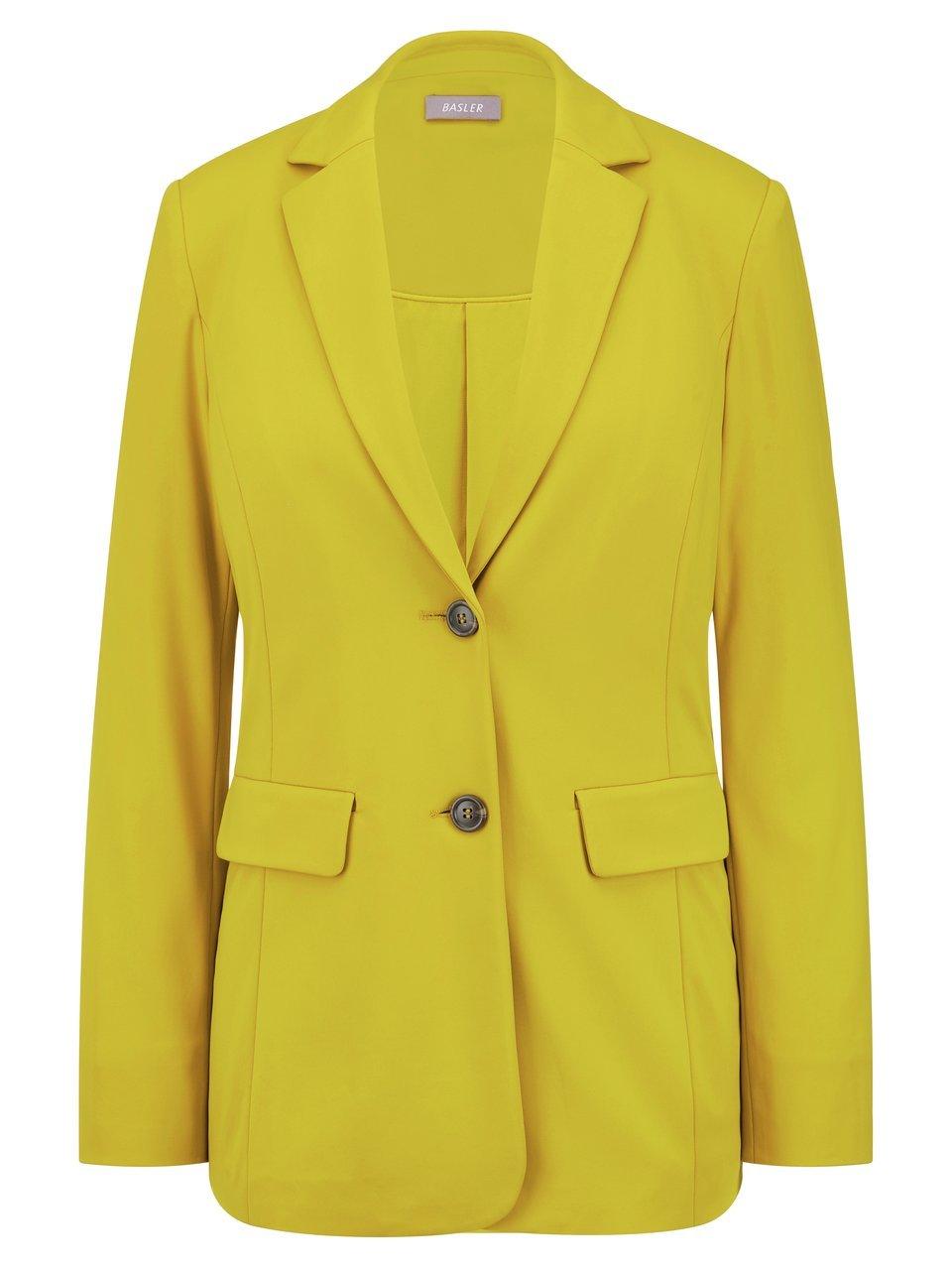 Jersey-Blazer BASLER gelb günstig online kaufen