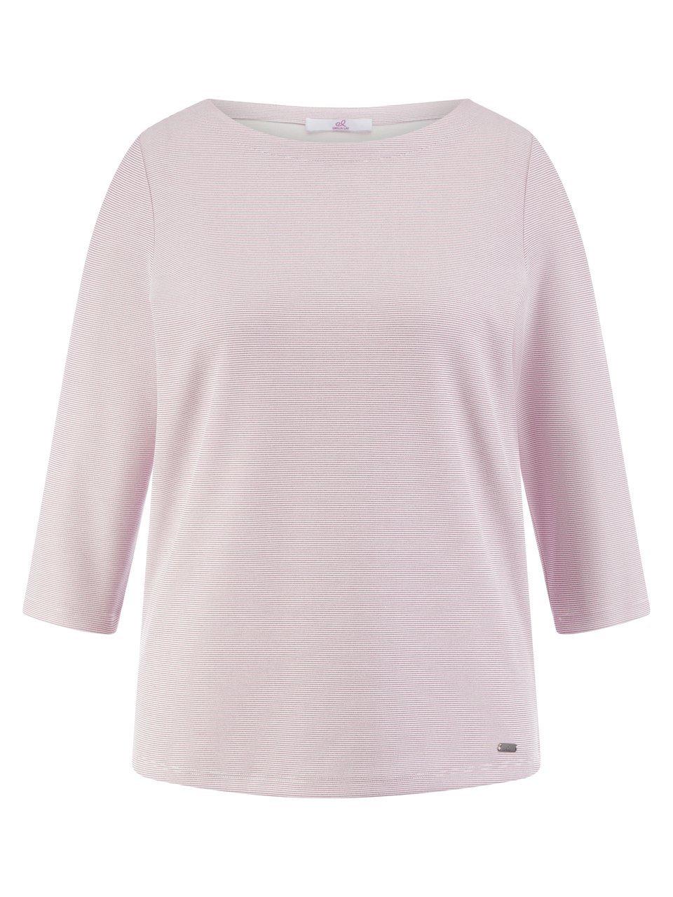 Shirt U-Boot-Ausschnitt Emilia Lay weiss günstig online kaufen