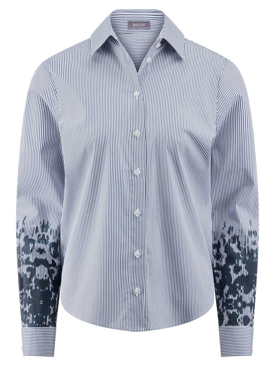 Streifenbluse BASLER blau günstig online kaufen