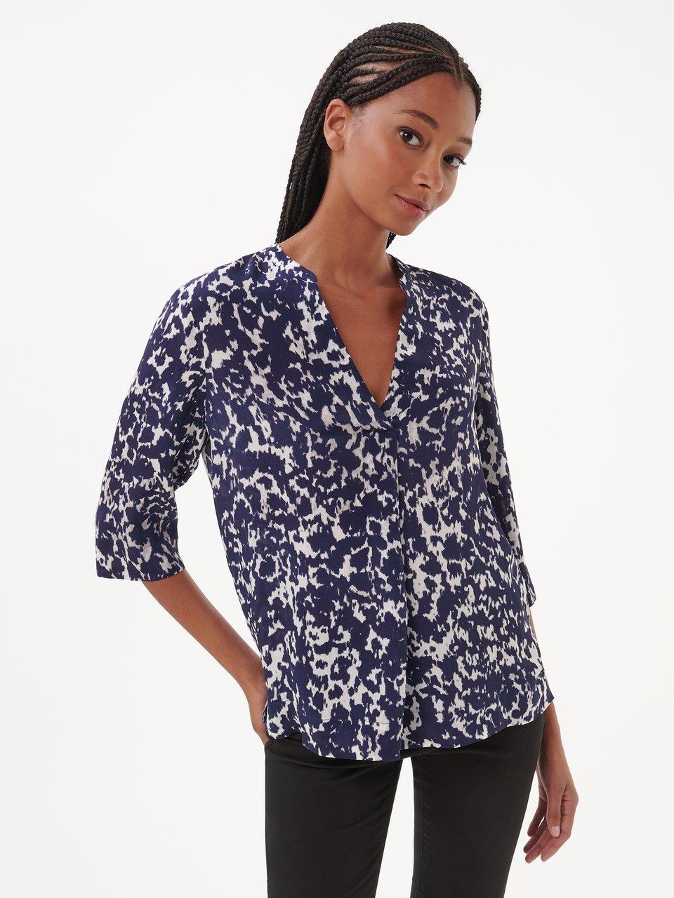 BASLER - Bluse mit Rundhals-Ausschnitt