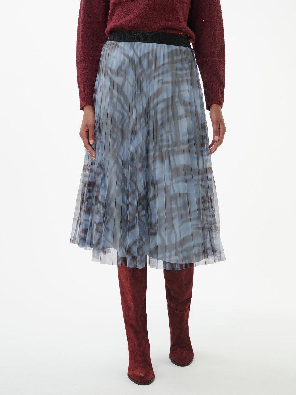 Jupe Femme Basler Taille 16 - Multicolore à Fleurs - Longueur Midi évasée
