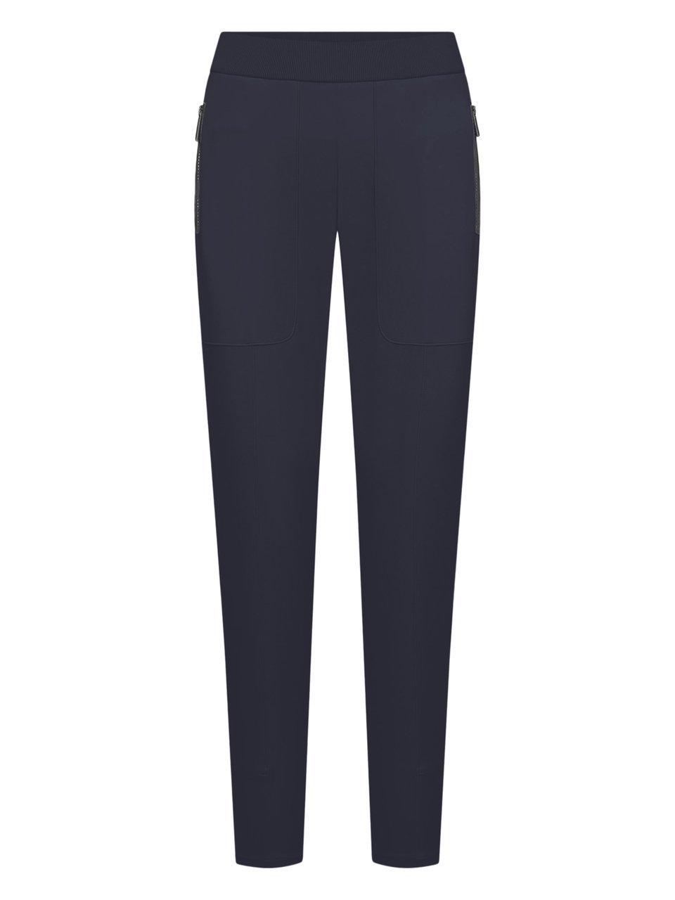 Knöchellange Slim Fit-Jersey-Hose Raffaello Rossi blau günstig online kaufen
